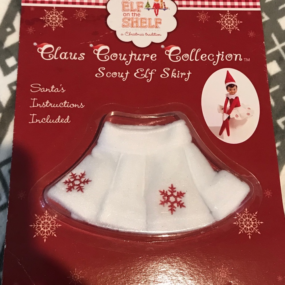 NEW! Elf on the shelf skirt